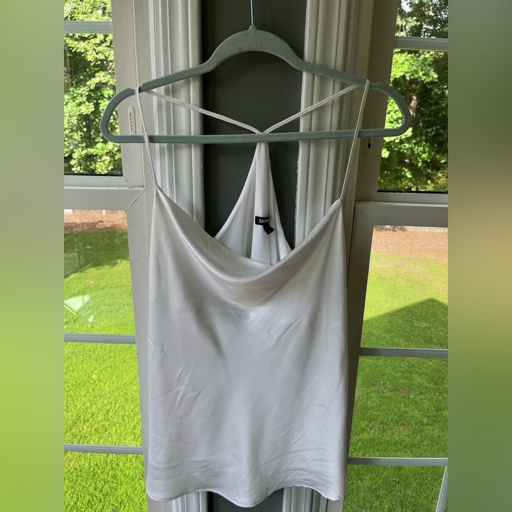 Express Satin Racerback Cowl Neck
Cami - Picture 3 of 4